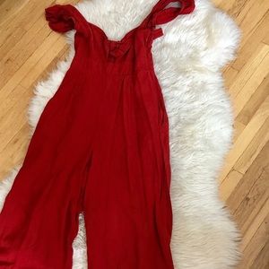 L*Space Pasadena Jumpsuit in Redwood Color Sz XS